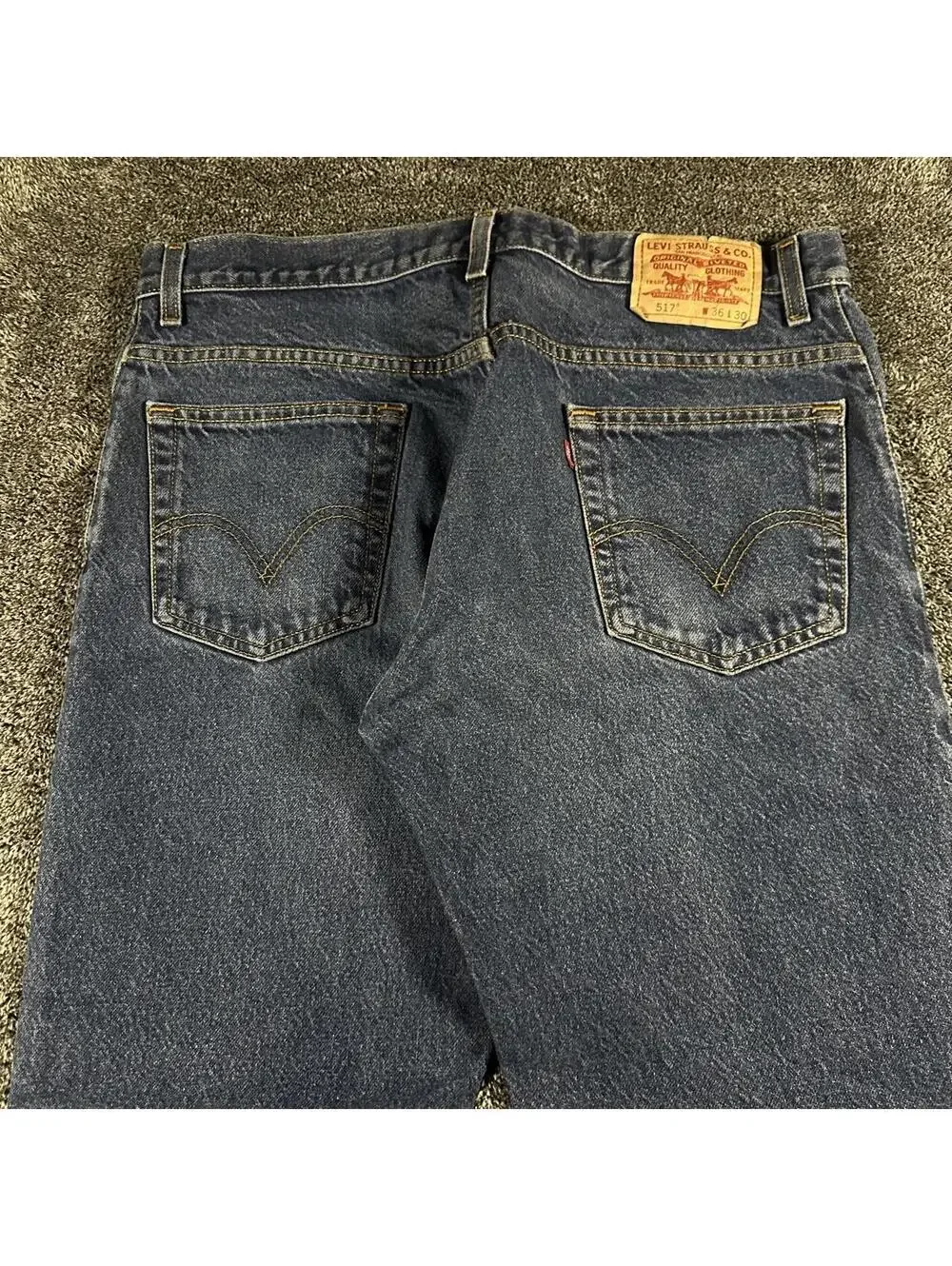 Men's Vintage Levi’s 517 Y2K Baggy Bootcut Jeans - Fits 34x28!